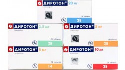 Диротон табл. 20 мг 28 шт.