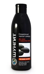 Шампунь Природная аптека Специальный черный на основе шунгита для сухих и окрашенных волос 300 мл