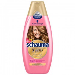 Шампунь Schauma 7 цветов для сухих, поврежденных волос 380 мл