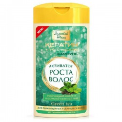 Шампунь Золотой шелк активатор роста для поврежденных и секущихся волос 250 мл