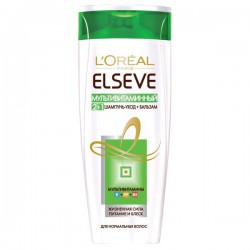 Шампунь Elseve 2 в 1 Мультивитаминный 250 мл