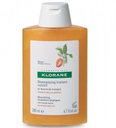 Шампунь Klorane с маслом манго для сухих и поврежденных волос 200 мл