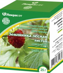 Земляники листья, сырье 1.5 г №20 Дары природы