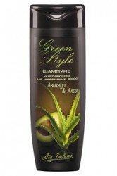 Шампунь Liv Delano Грин стайл Авокадо и алоэ укрепляющий 400 г