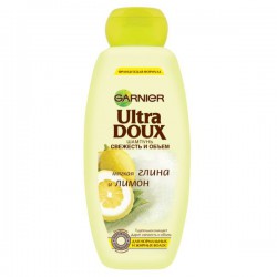 Шампунь Garnier Ультра Дукс свежесть и объем мягкая глина и лимон для нормальных и жирных волос 400 мл
