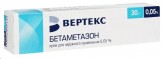 Бетаметазон, крем д/наружн. прим. 0.05% 30 г №1 тубы