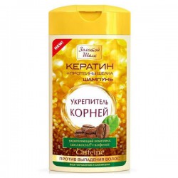 Шампунь Золотой шелк укрепитель корней против выпадения 250 мл