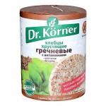 Хлебцы, Doctor Korner (Доктор Кернер) 100 г гречневые с витаминами