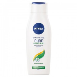Шампунь Nivea Пур энд Нейчерал с Аргановым маслом и Алоэ Вера для всех типов волос 400 мл