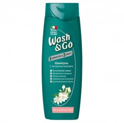 Шампунь Wash&Go с экстрактом жасмина для нормальных волос 200 мл