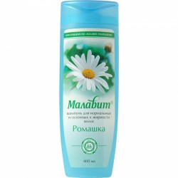 Шампунь Малавит Ромашка для нормальных и жирных волос 500 мл